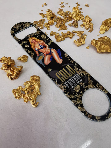 Eureka Panning Babe Bottle Opener